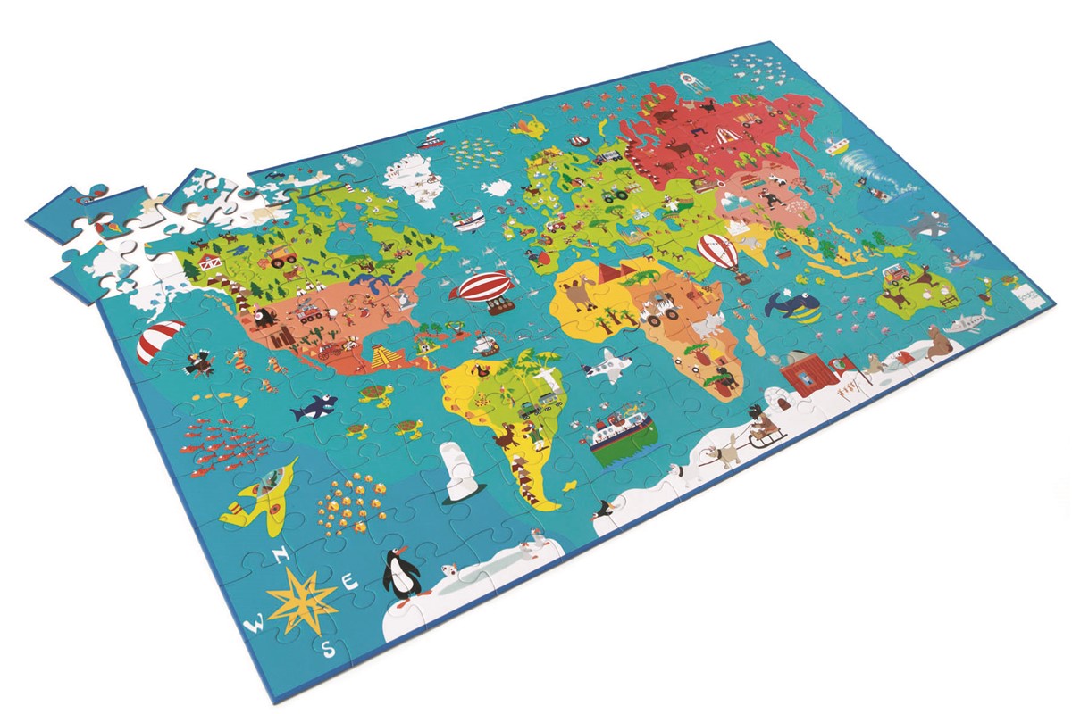 Puzzle Mapa del Mundo