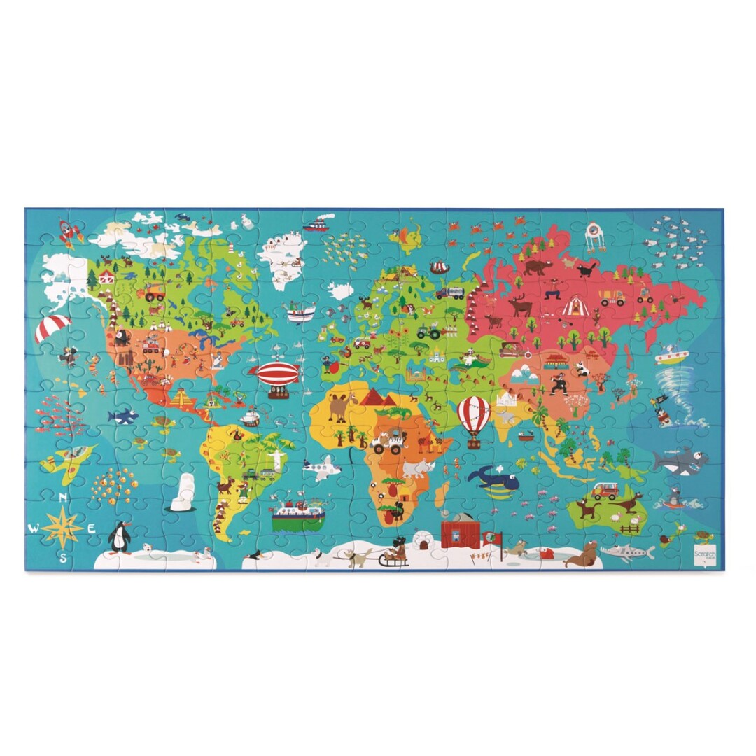 Puzzle Mapa del Mundo