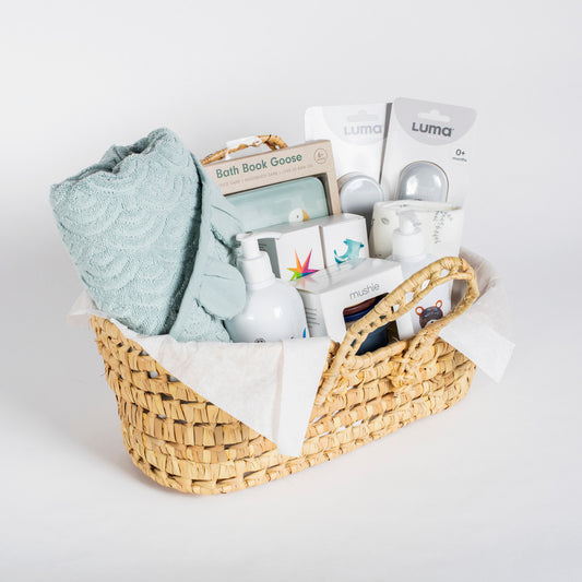 Canastillas y cestas para bebé baratas para regalo - Farmacia Ahorro